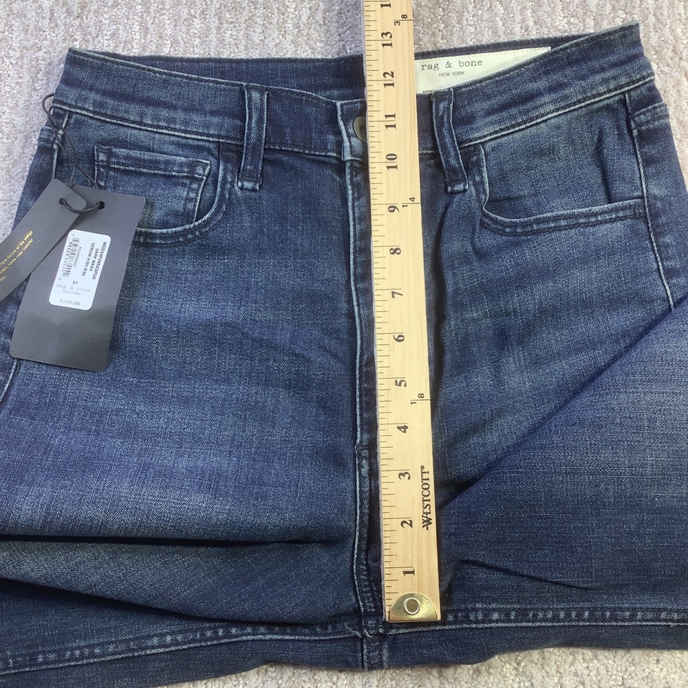 Rag & Bone Women's Blue Jeans - Picture 15 of 16